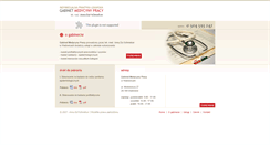 Desktop Screenshot of medycyna-pracy-wadowice.net